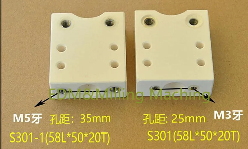 

Wire EDM Machine S301 S301-1 3080178 Lower Ceramics Insulation Block 58L*50*20T/25 58L*50*20T/35 For CNC Spark Machine Service