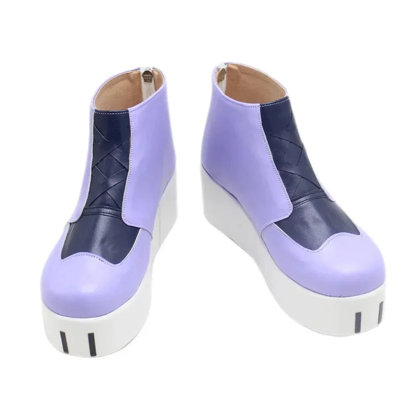 

NewYoisaki Kanade Cosplay Shoes Game Project Sekai Colorful Stage PU Shoes Halloween Carnival Boots Cosplay Props Custom Made202