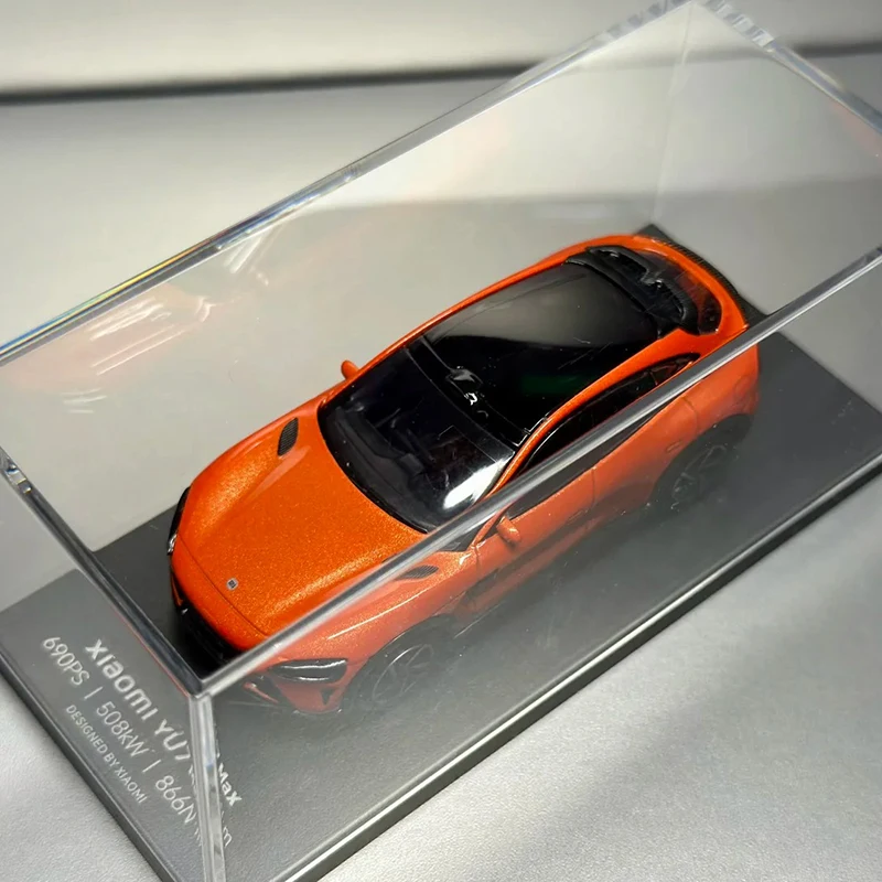 ใหม่ Xiaomi Yu7 1:64 รถDiecastชุด 6 สีดึงกลับยานพาหนะมินิสะสมสําหรับXiaomiแฟนผู้ที่ชื่นชอบรถของเล่น