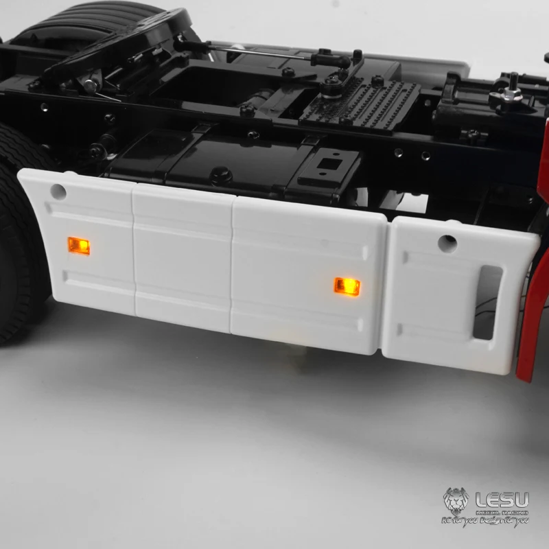 1/14 modelo de caminhão brinquedo saia lateral lâmpada decorativa S-1224 lâmpada modificada r620 r470 tamiya lesu trator
