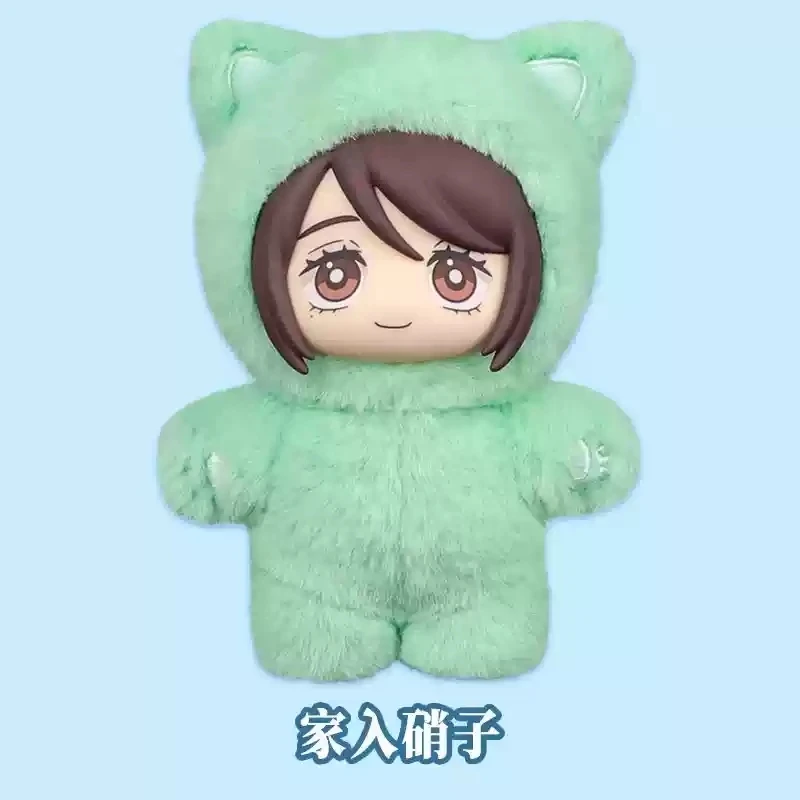 جديد Jujutsu Kaisen القط الجنة سلسلة الحفلات صندوق أعمى أفخم الفينيل العصرية دمية اليدوية دمية قلادة أنيمي الأجهزة الطرفية هدية