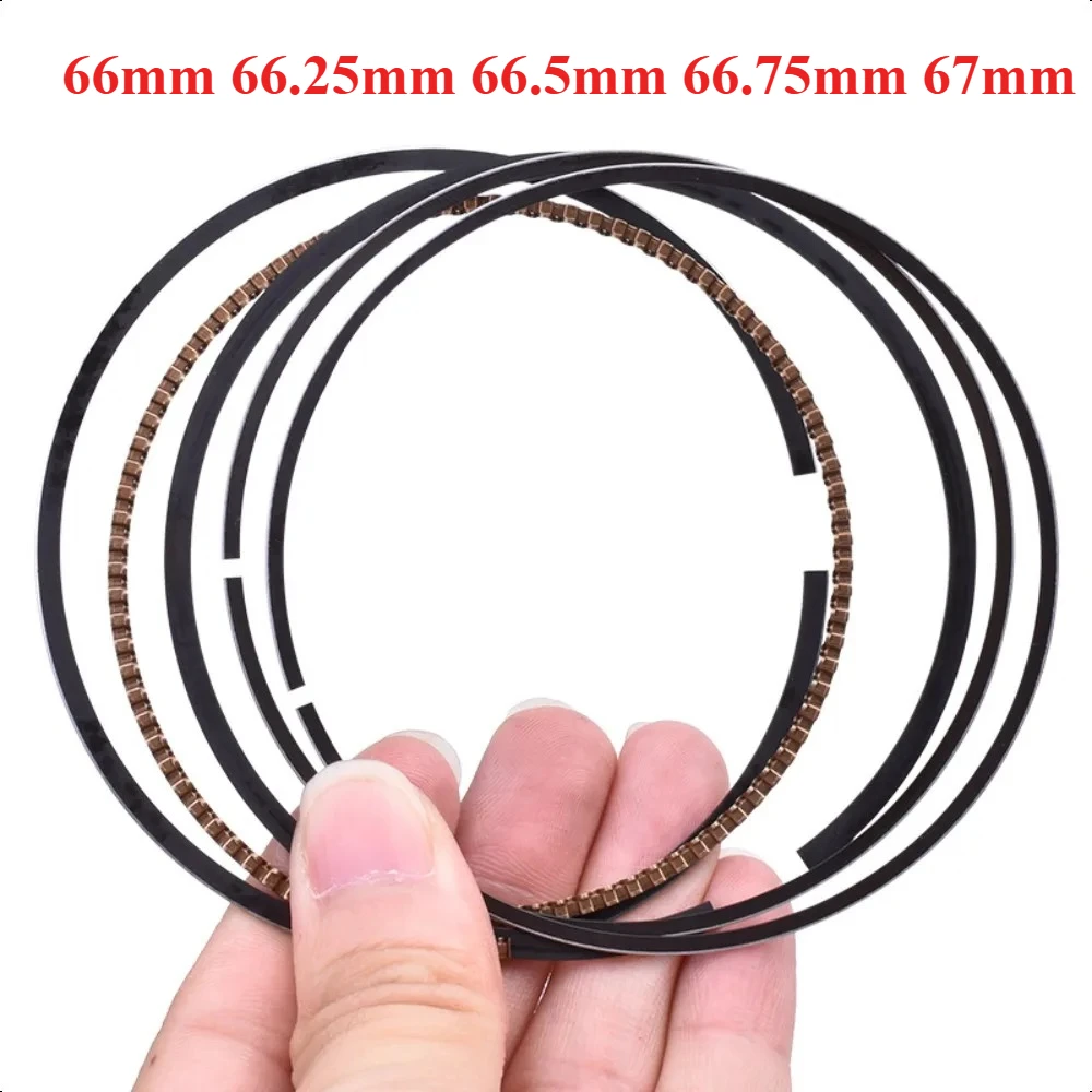 

66mm 66.25mm 66.5mm 66.75mm 67mm Engine Piston Rings 12140-19B10 for Suzuki DR200S SP200 DF200 RV200 DR200SE DR 200 1986-2007