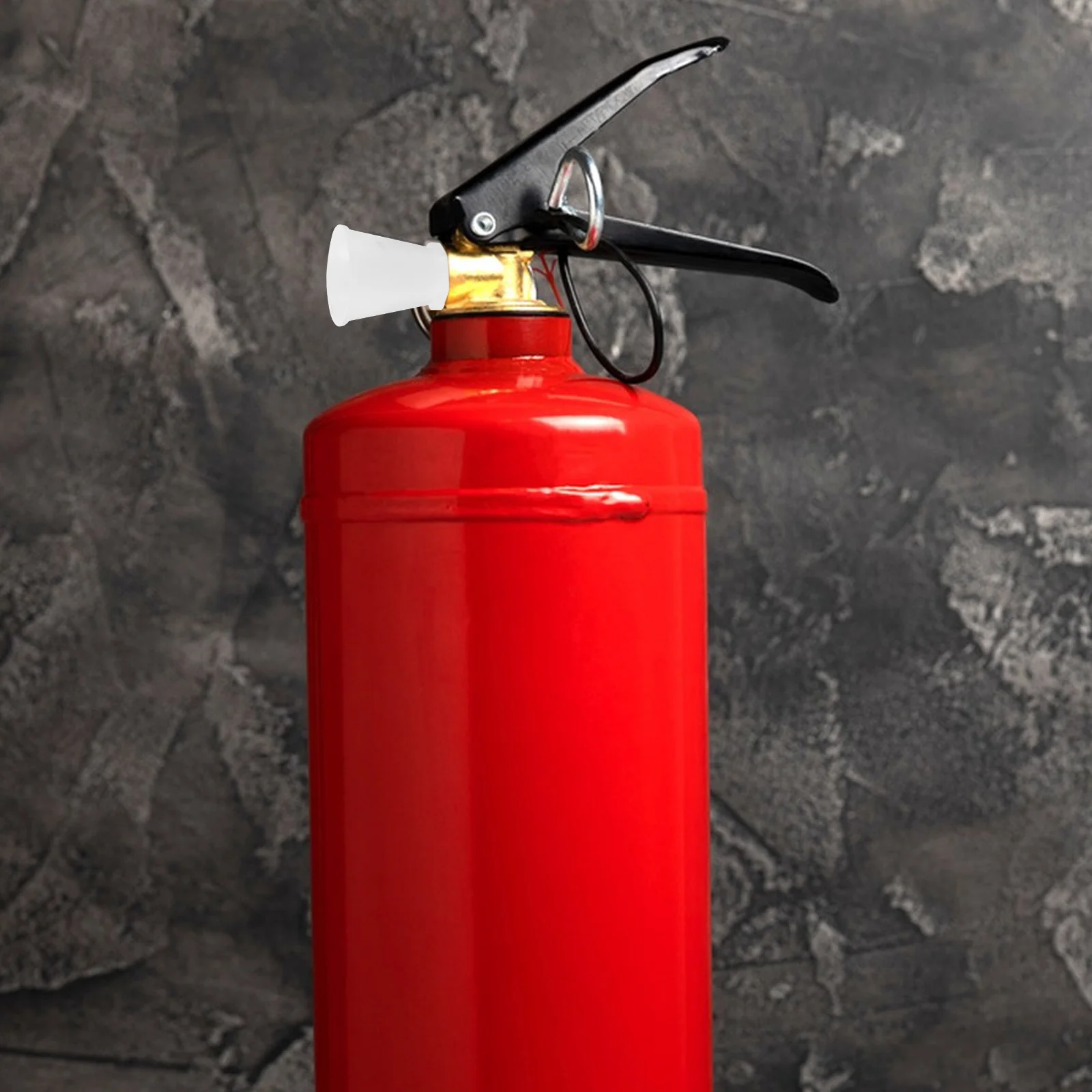 6Pcs Fire Extinguisher Nozzles Replacement Parts Accessories Wide Mouth Design Plastic Horn Safety Equipment Protection Gear