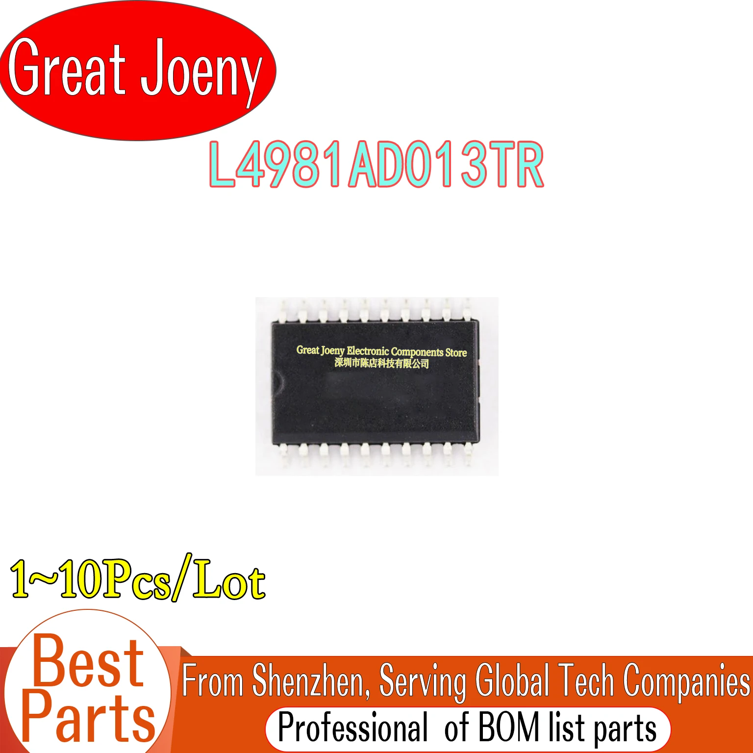 

(1-10 Piece)100% New L4981AD L4981AD013TR L4981 IC Chipset SOP-20