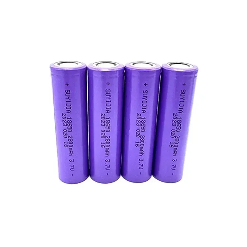 New 18650 2800mAh Rechargeable Battery 3.7V Suitable for Strong Light Flashlight Digital Camera  Shaver MP3/MP4  Walkie-talkie