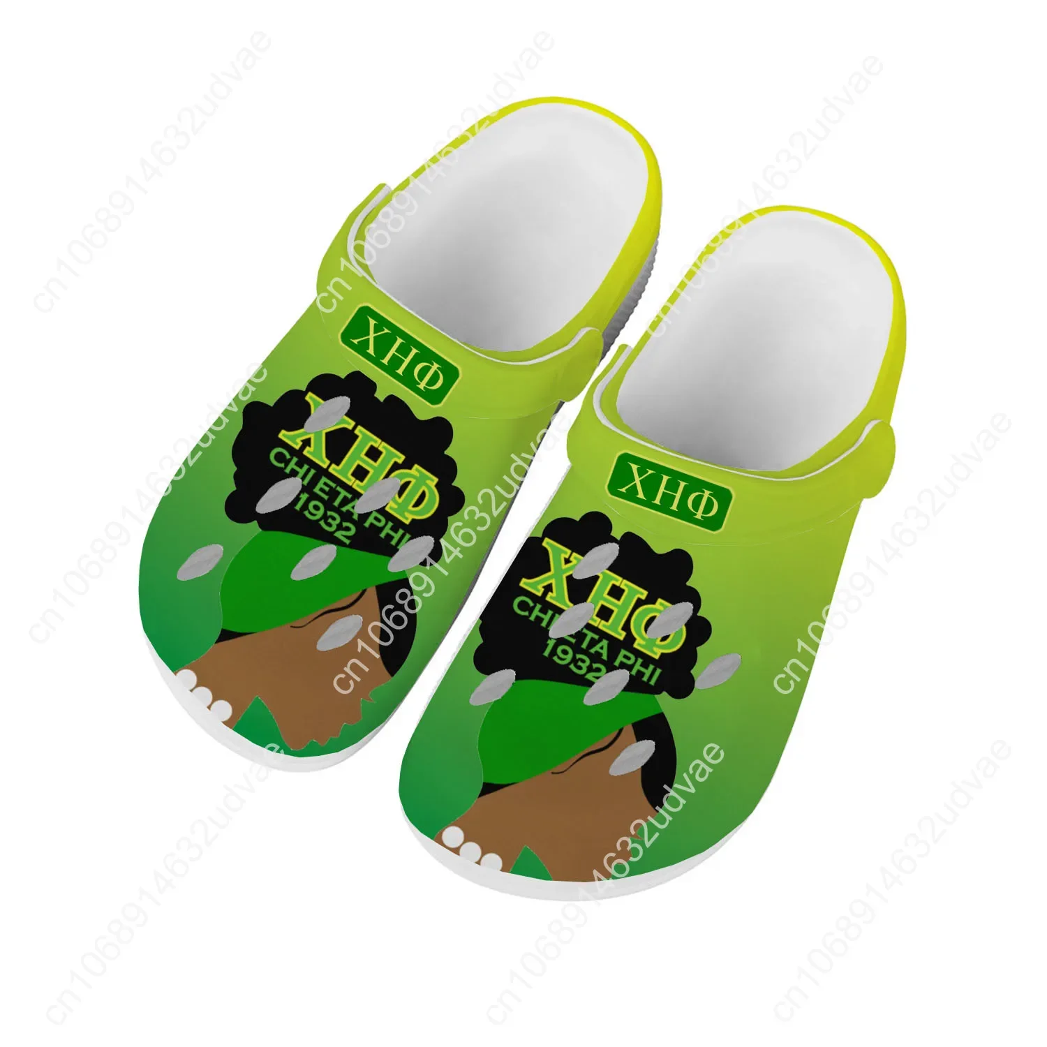Chi Eta Phi Sandals Men Women Teenager Fashion Water Shoes High Quality Garden Breathable Comfort Beach Custom Slippers