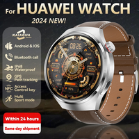 2025 New GPS Smart Watch Men GT4 Pro 360*360 HD Screen Heart rate IP68 Waterproof Blood Sugar Smartwatch BT Call NFC Watch 4 Pro