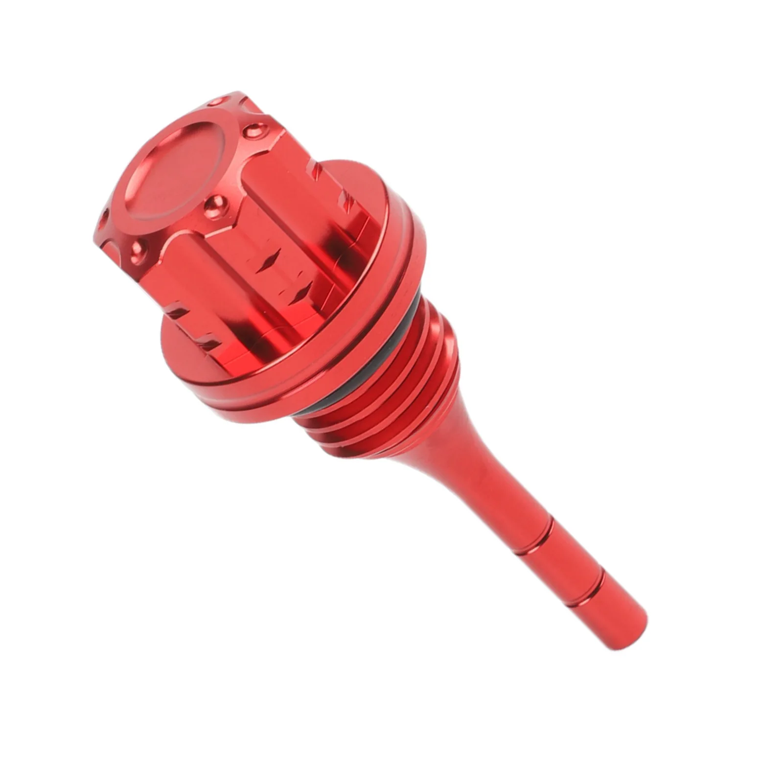 CNC Dipstick Motorcycle Dipstick Easy Installation Lightweight Design Stylish Appearance Wear-Resistant Material
