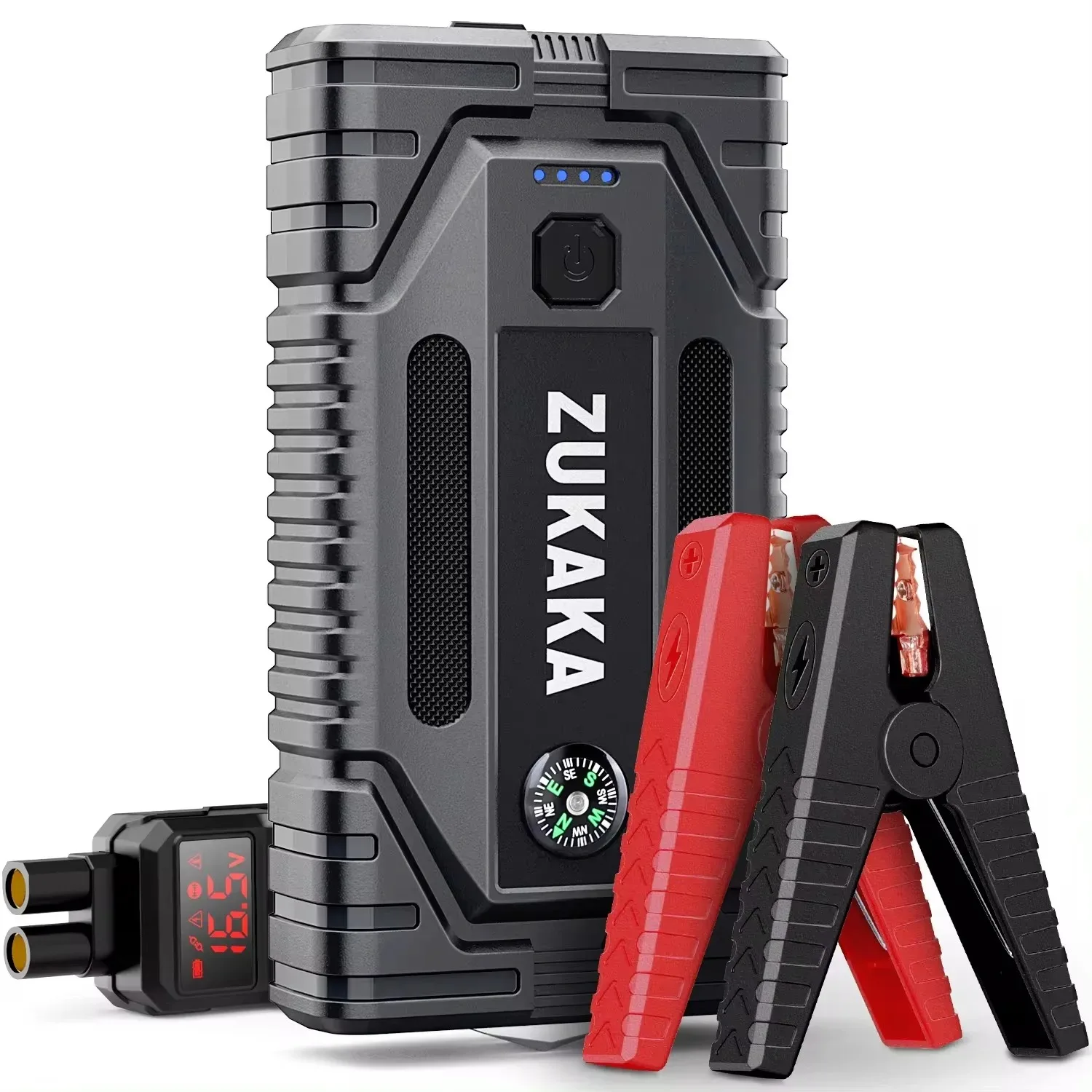 15800mAh Car Jump Starter Power Bank Portable Charger Starting Device For 5.5L Diesel mergency Car Battery Jump Starter