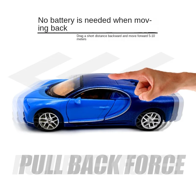 Sports car model 1:36: Sports car simulation alloy car model, rebound door opening, cake decoration, home decoration Car toys