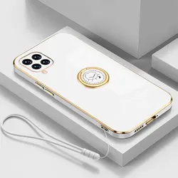 A22 Case Lanyard Touw Houder Cover voor Samsung A22 4G Gevallen Voor Samsung Galaxy A22 A12 5G Fundas Coque A22 A12 A42 M42 5G