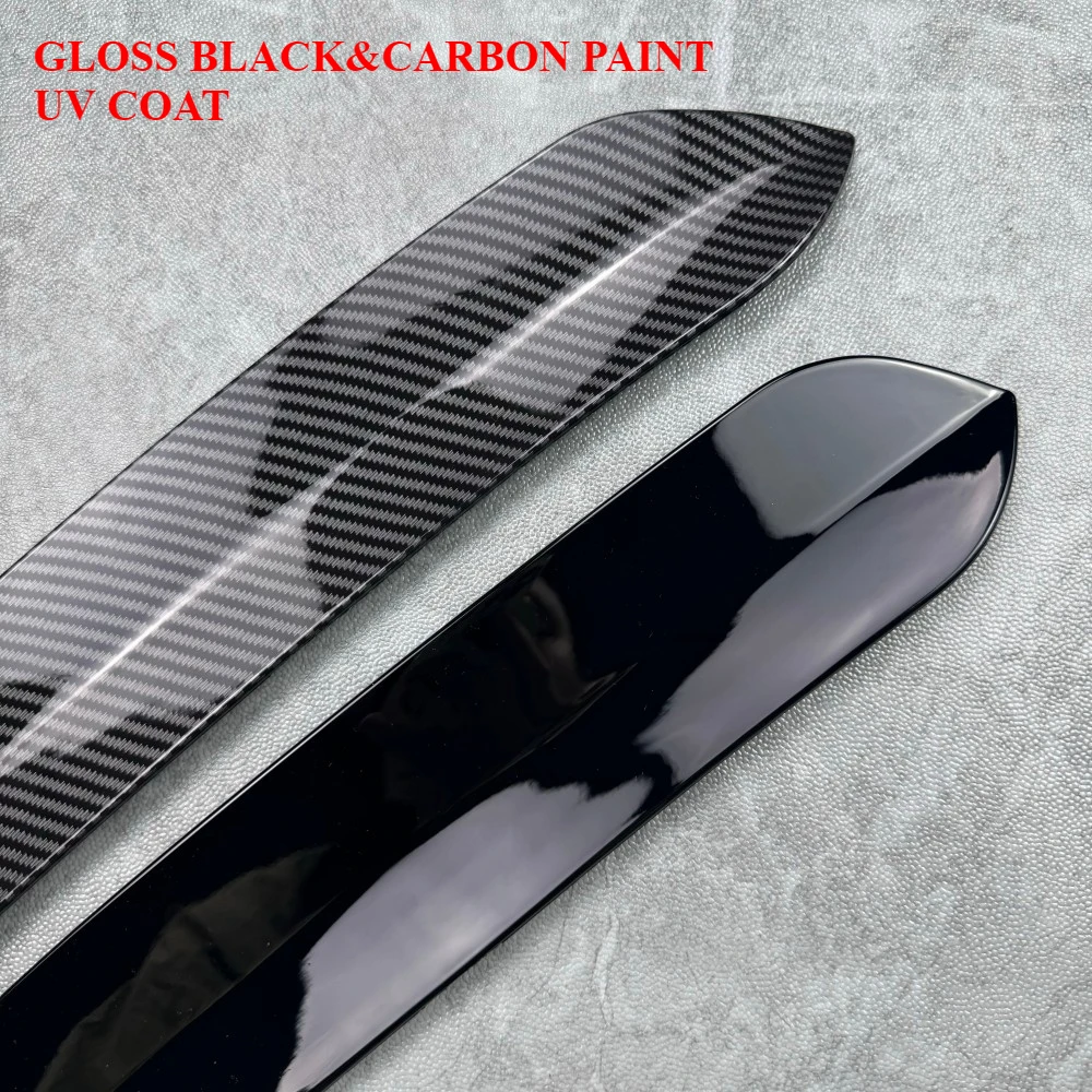 For Oettinger Roof Spoiler Extentions Flaps Rear Wing Winglets Fit Volkswagen Polo MK5 6R 6C GTI 2009-2017 Custom Body Kit