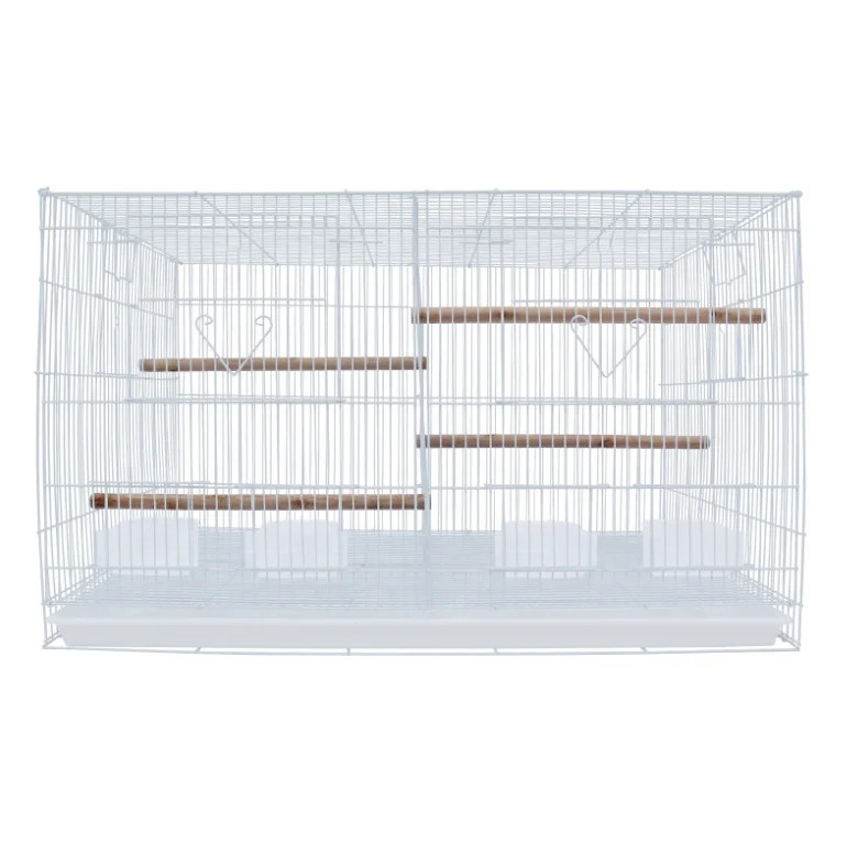 

Factory New Aviary Finches Canaries Breeder Breeding Bird Cage With Center Divider