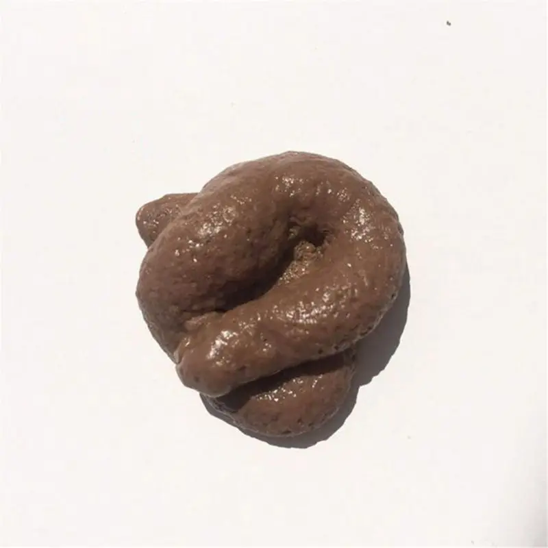 Funny Realistic Disgusting Poop Toy Prank Supplies for Kids&Adults Trick Toy with Soft for Touch Disgusting Fake Stool