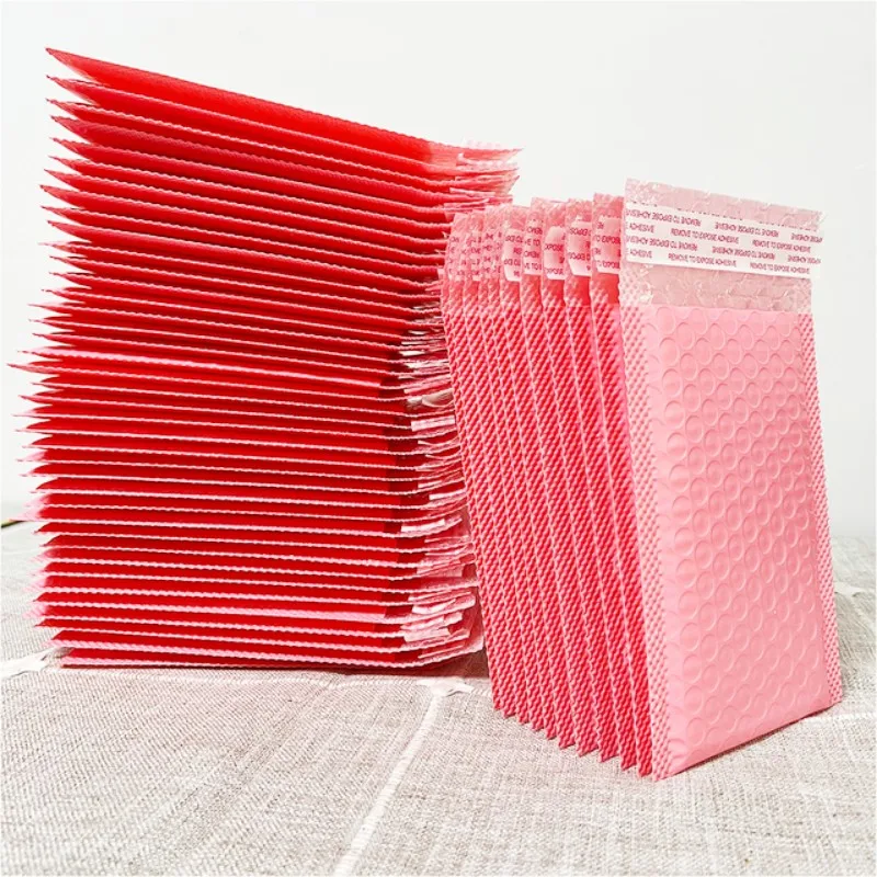 20pcs Bubble Mailers Pink Poly Bubble Mailer Self Seal Padded Envelopes Gift Bags Black/blue packaging for small businesses