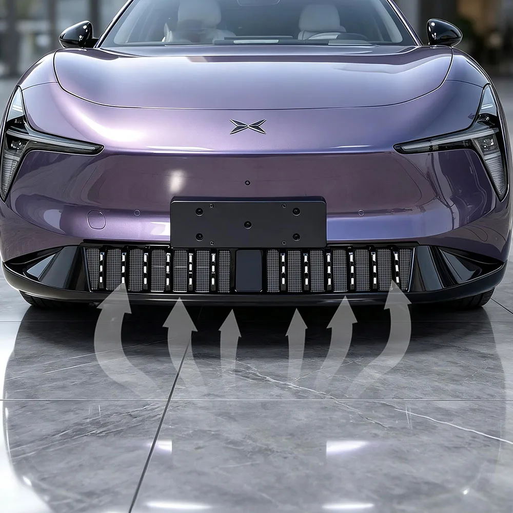 Fit For XPENG MONA L03 Front Bumper Insect Screen Automotive Modification Supplies Dust Proof Mesh Cover For Water Tank