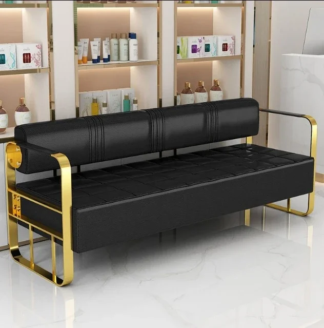 

Best Selling Barber Shop Waiting Chair Hair Salon Sofa Beauty Salon Hair Dyeing Chair Sofa Chair