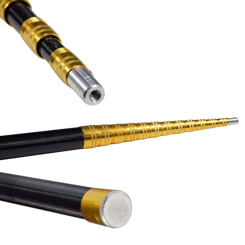 High Strength and Lightweight 15m 17m 30ft 40ft Carbon Fiber Telescopic Tube Pole