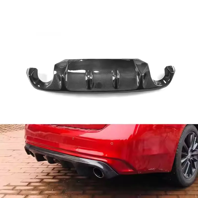 

Carbon Fiber Q4 Rear Diffuser for Infiniti 50 Sport Sedan 400-Door 4-Door 2018