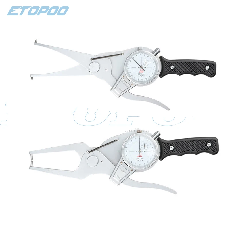 Inside Outside Snap Gauge dial internal caliper gauge 30-50mm x100mm x0.01MM outside & inside dial caliper