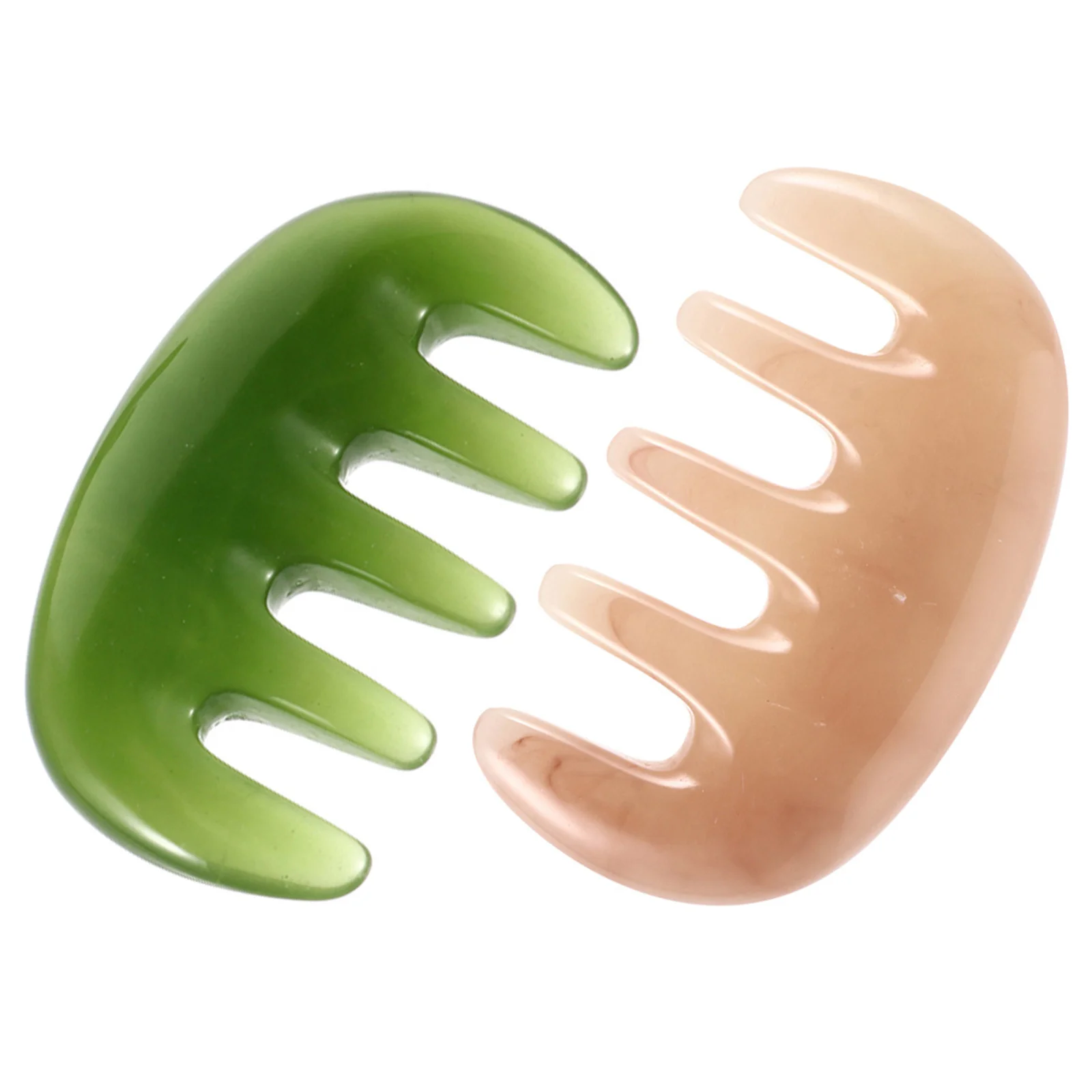 

2 шт., массажер для кожи головы, расческа Гуа Ша, инструмент для релаксации, расческа для волос с широкими зубьями, антистатическая смола, воск, ремесло, удобный закругленный дизайн