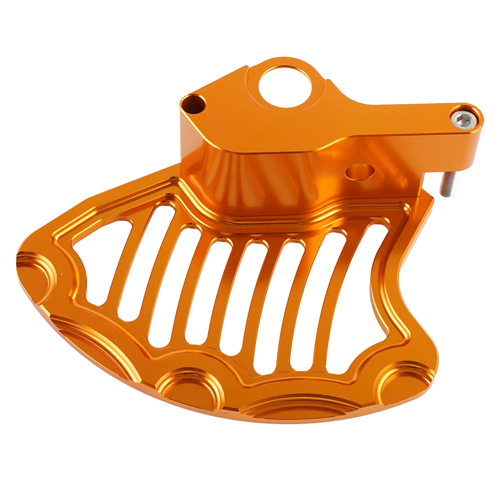 

CNC Front Brake Disc Guard Cover For KTM EXC 300 2015 EXC XCW XCFW 530 500 450 400 350 300 250 200 150 125 SX XC MXC 2003-2014