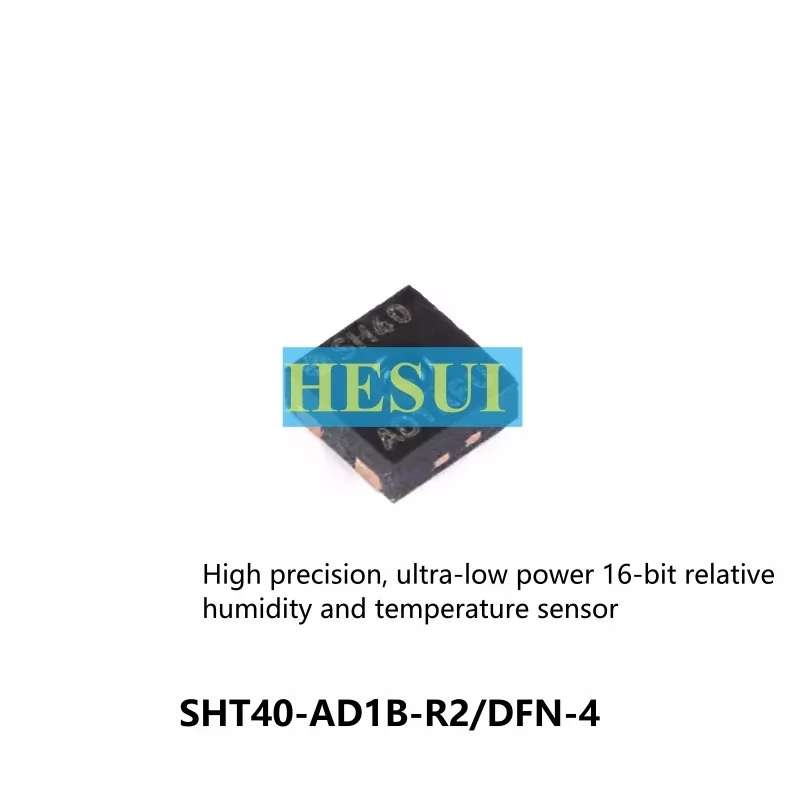 Original SHT40-AD1B-R2 DFN-4 digital temperature and humidity sensor IC chip