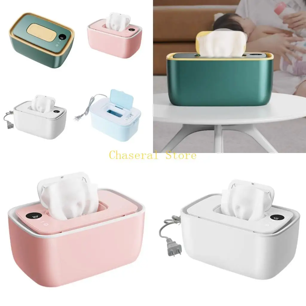 E7CE Intelligent Diaper Wipes Warmer with Fast Heating, Multiple Heat Temperatures Low Noise Operate for Newborns Nursing