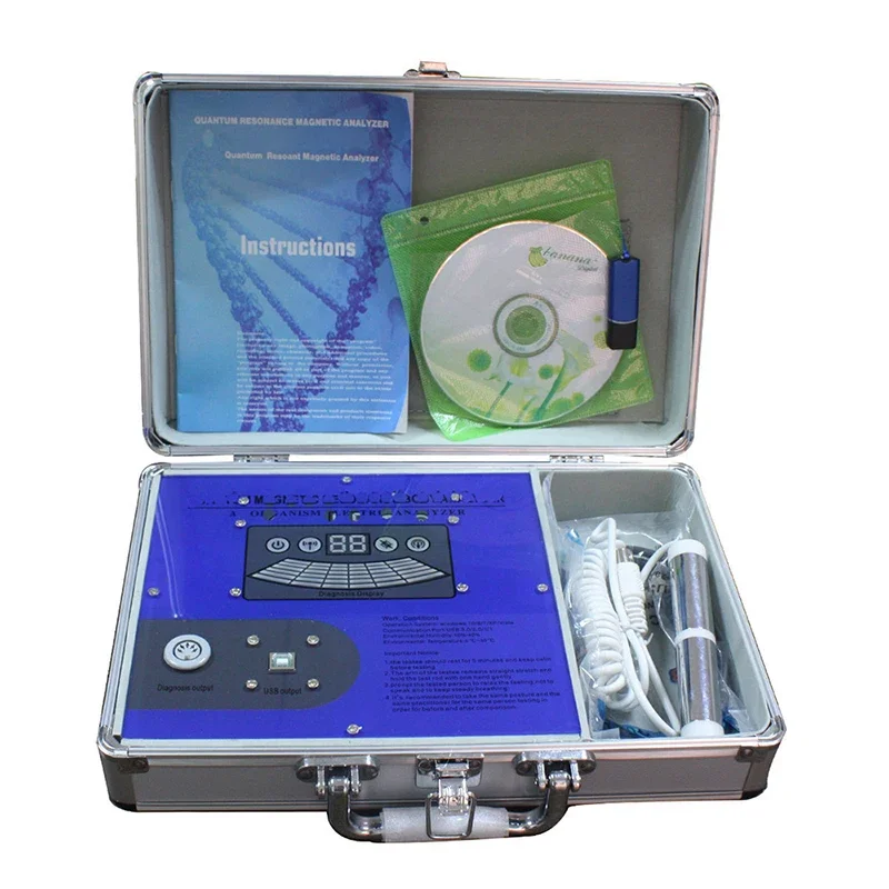 2024 New Version Quantum Therapy Analyzer Magnetic Bio Resonance Full Body Scanning 53 Reports Sub Health Care Diagnosis Machine