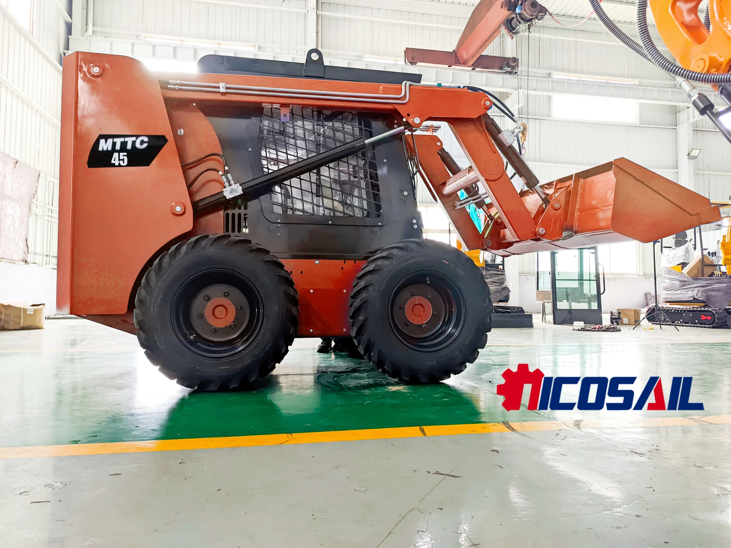 

Intelligent operation multifunctional mini sliding loader customized product for sale