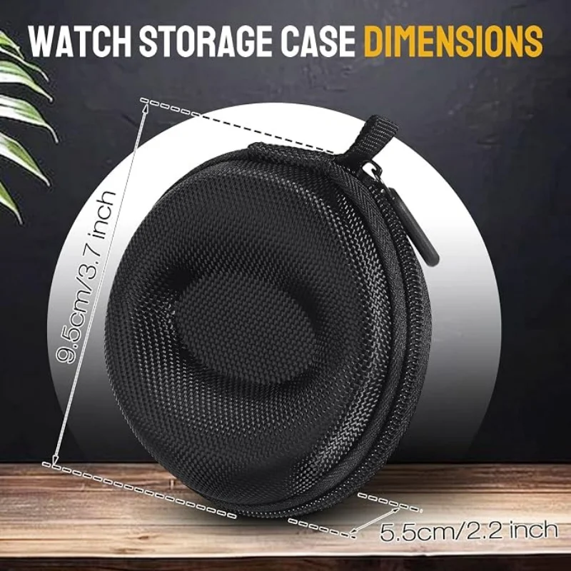 Travel Watch Storage Box Single 1/2Pcs Watch Protective Case Shockproof And Durable Men's And Women's Watch Organizer
