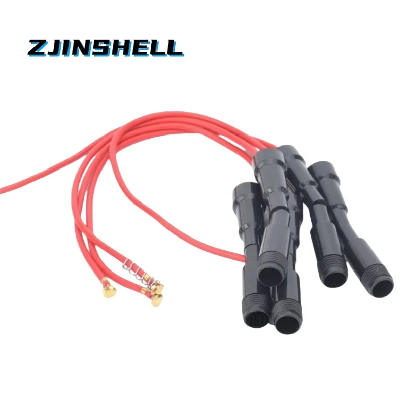 5pcs 5*20mm Inline Fuse Holder 220V Fast-Blow Screw Type Fuse Holder Quick-Blow Glass Fuse Holder with 22 AWG Wire XF30