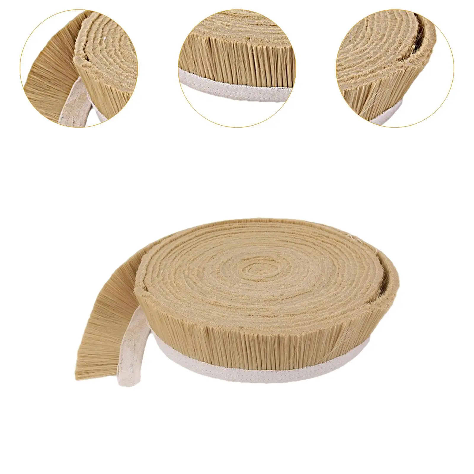 CNC Cutting Machine Vacuum Brush Dust Shoe Multifunction Sturdy Easy to Install 7cmx1M for Engraving Machine