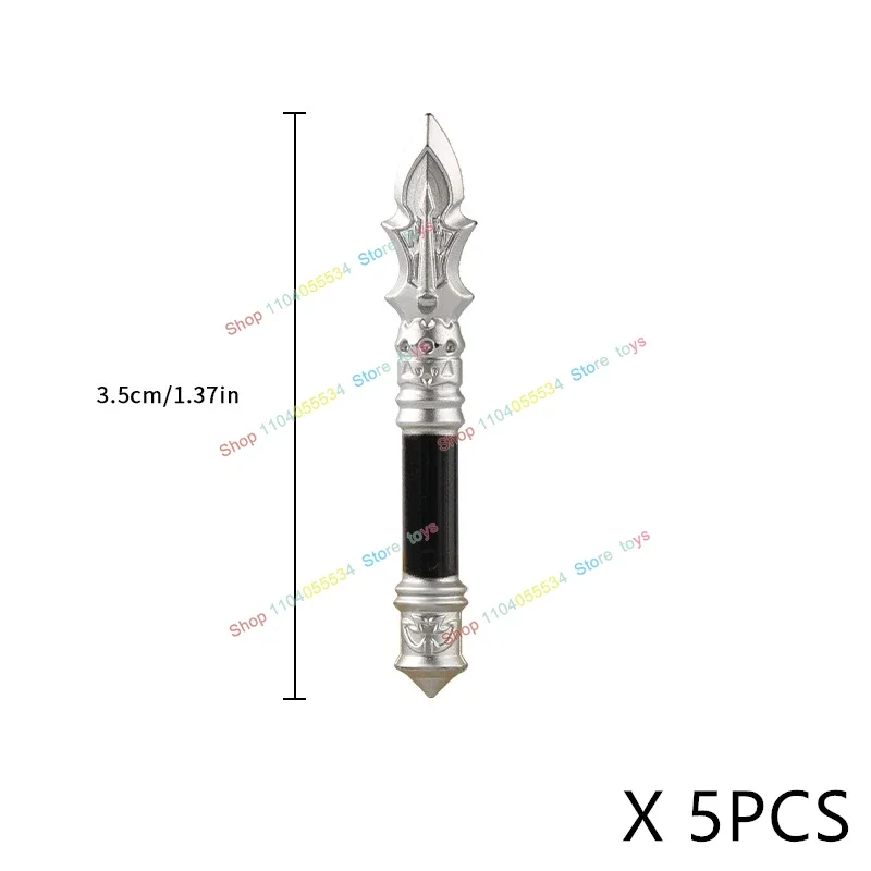 Acessórios medievais modelos espada machado martelo faca arma montagem blocos de construção figuras brinquedos das crianças presentes 5 pçs pjt059