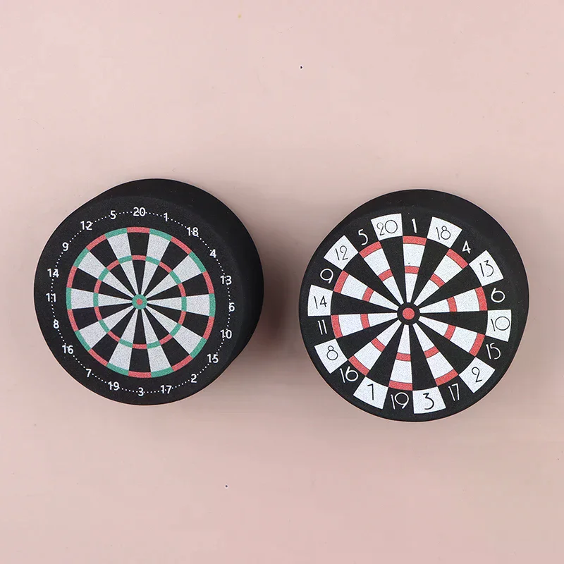 Dart Dock in Dartboard Design; 10cm Dart Base Station; Stand Holder for Outdoor & Home Family Parties.