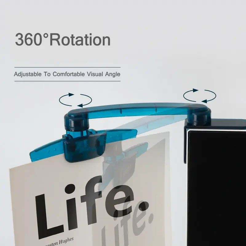 Creative Monitor File Holder Office Desk Organizer Adjustable Support Computer Document Holder Desktop Paper Reading Stand