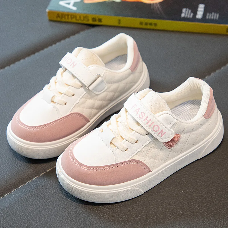 Children Casual Shoes for Boys Girls 2023 Spring New Fashion Versatile Sneakers Kids Breathable Soft Sole Running Board Shoes