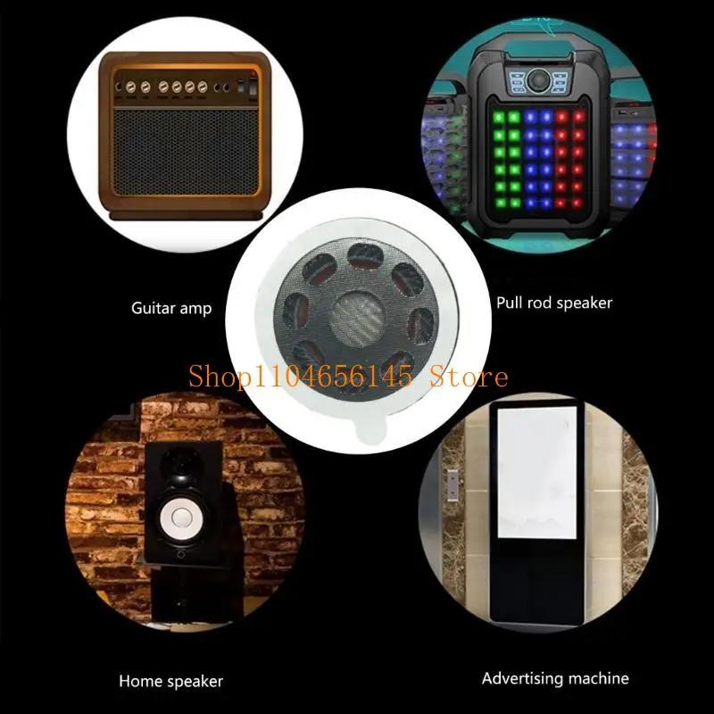 652F 20mm Waterproof Small Loudspeaker, 8Ohm 0.5Watt, ABS Casing for Tablet Fingerprint Lock Loudspeakers Horns