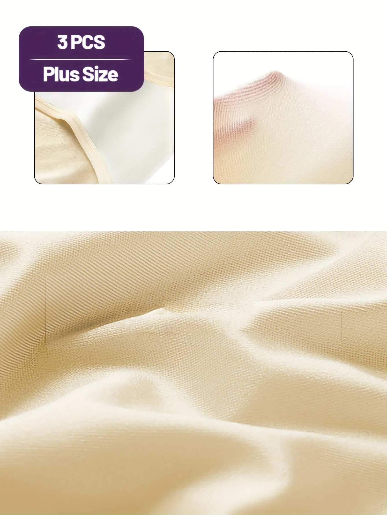 3pcs Plus Size High-Waisted Briefs - Breathable Mesh, Crossback Design, Slimming & Supportive, Sports Style, 0XL-6XL, Health