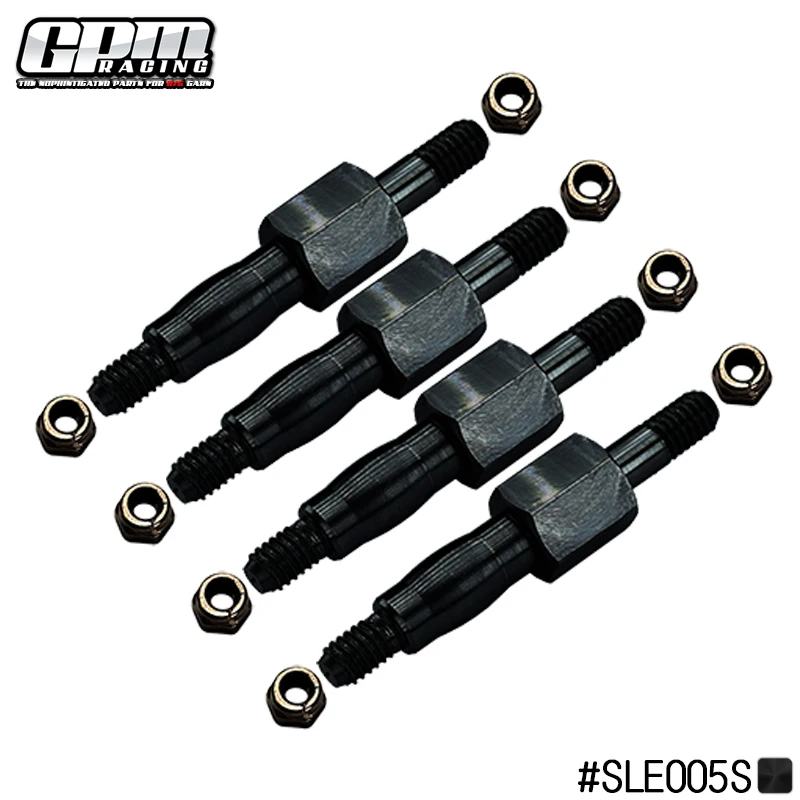 GPM TRAXXAS 1/8 Sledge 95076-4 For Medium Carbon Steel F&R Shock Bracket Fixing Screws