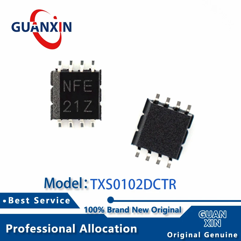 

100% New TXS0102DCTR TXS0102DCTT SSOP-8 Marking NFE TXS0102