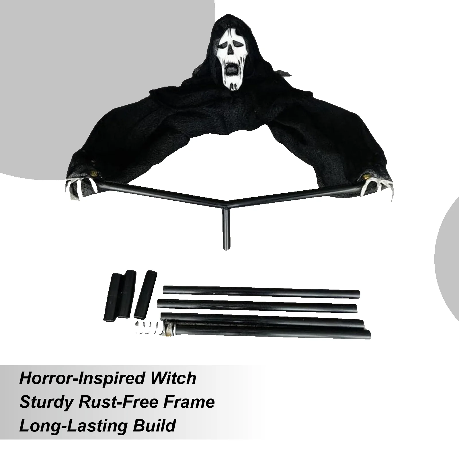 

Halloween Outside Witch Decorations Scarecrow Halloween Witch Outdoor Decor Large Horror Scene Prop Seasonal Ornaments For