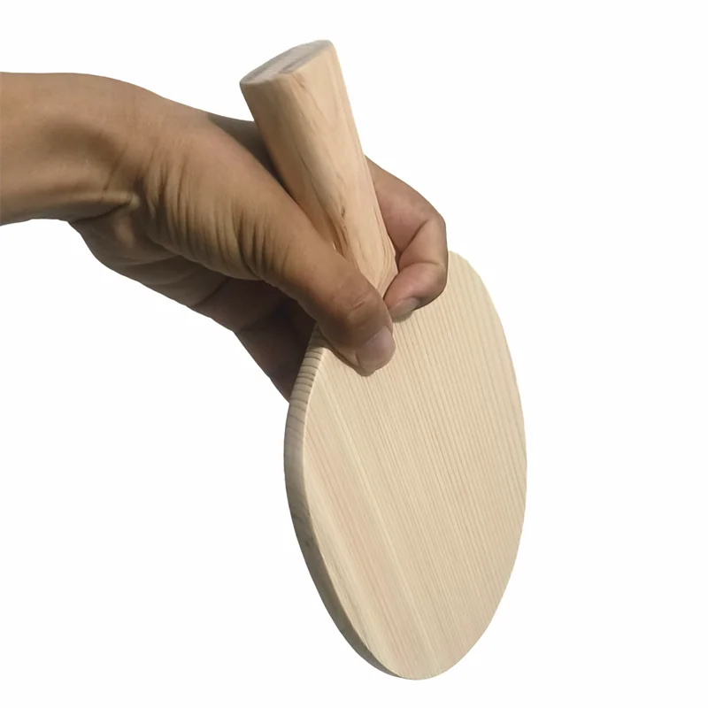 Single Ply Hinoki Solid Wood Table Tennis Blade 8mm Ping Pong Blade  FL CS Soft Elastic for Loopdriving Players view 2