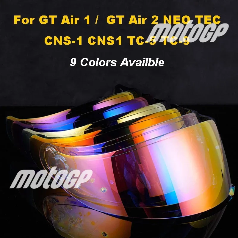 

Motorcycle Helmet Visor Lens Full Face Shield Lens Case for SHOEI GT-Air Gt Air2 Neotec CNS-1 CNS1 TC- 5 Visor Shield