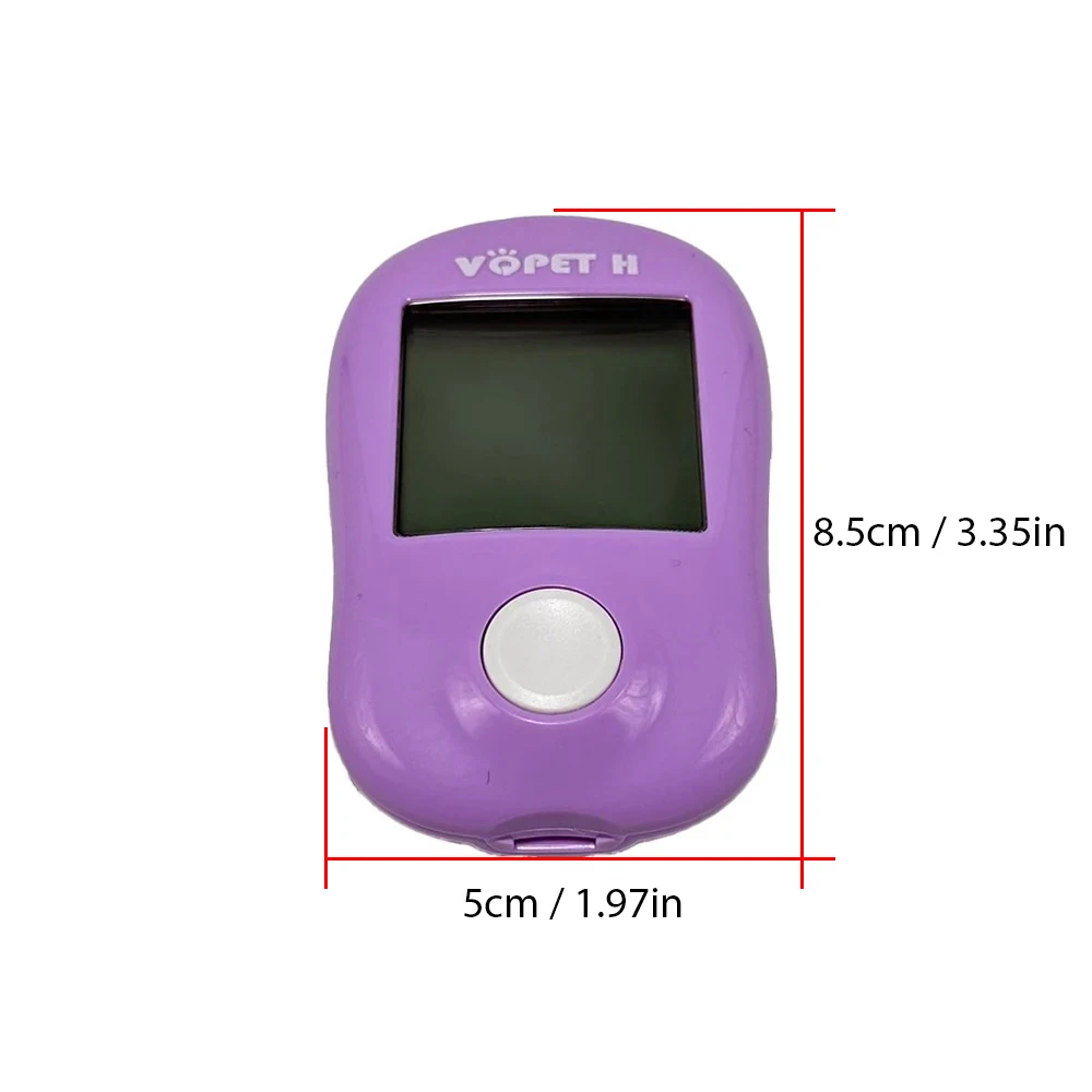 Blood Glucose Meter Blood Glucose Monitoring System For Pet Use Professional Diabetes Management for Pets Accessories Clinic