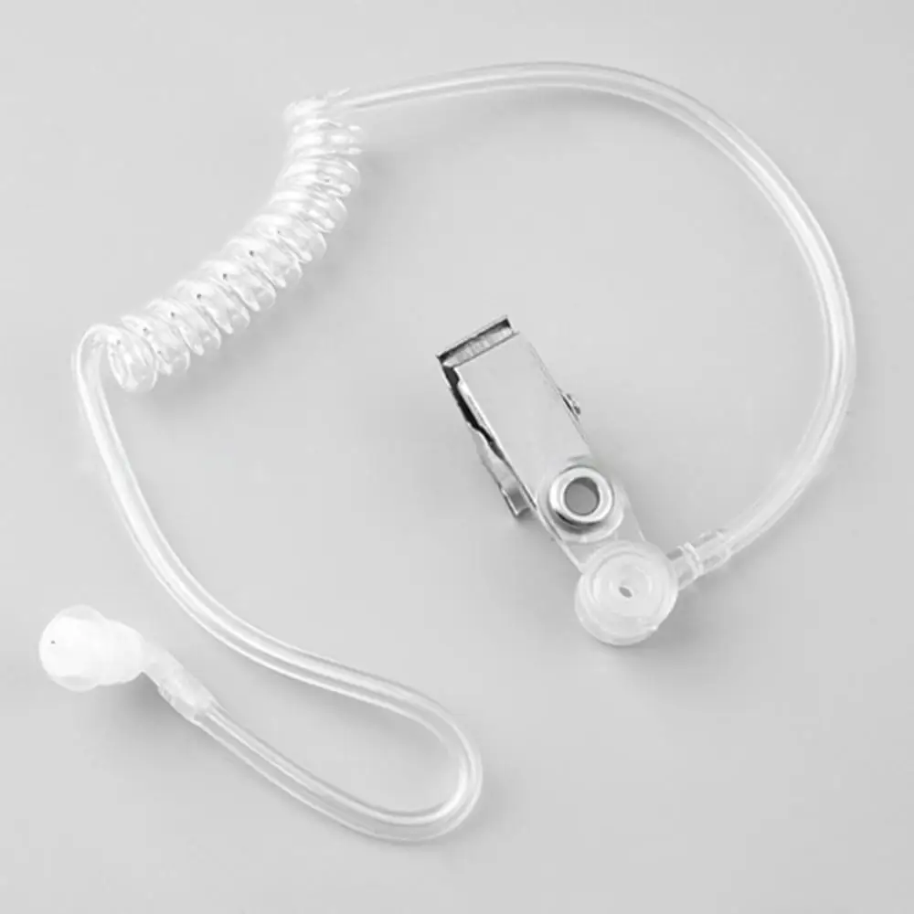 Conduit Headphone Accessories Transparent Color Easy To Install Telescopic Coil Wide Compatibility Anti-pull Headphone Cable