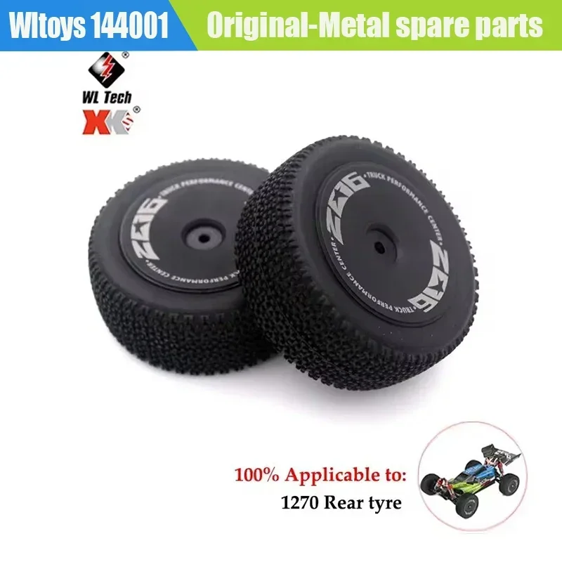 WLtoys-piezas de repuesto para coche teledirigido, cubierta de engranaje de reducción, amortiguadores, neumático de plástico, brazo oscilante, asiento C, Motor inferior del vehículo, 144001, 1/14