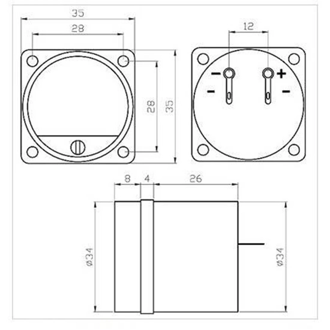 ABSQ-DC 9-12V VU nivel Audio medidor placa controladora DB medidor de nivel amplificador IC BA6138 placa de circuito de doble cara
