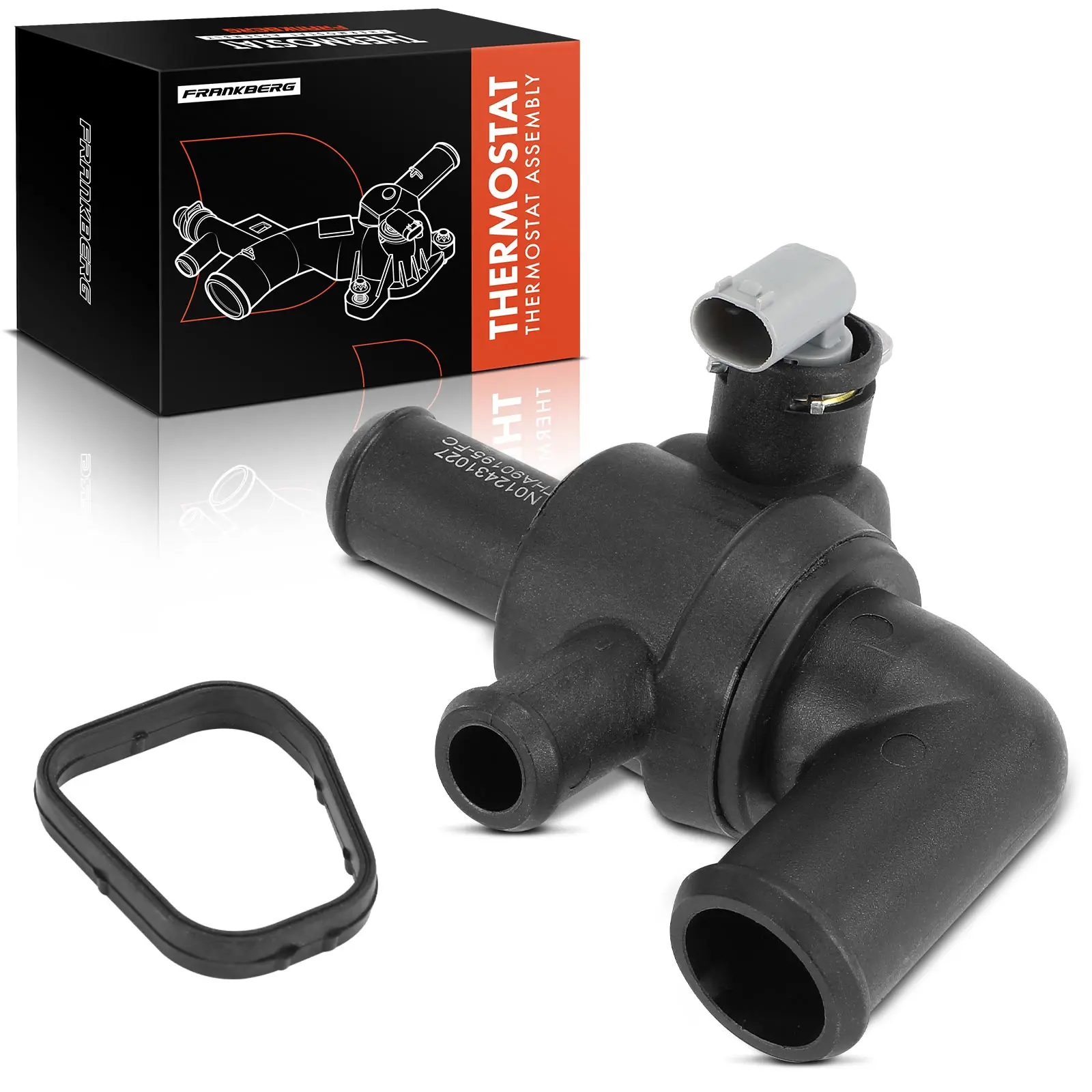 Frankberg 1x thermostaatkoelvloeistof voor Smart Convertible City-Coupe Fortwo Convertible 450 451 0.8L 6602000315 TH6990J V30990195