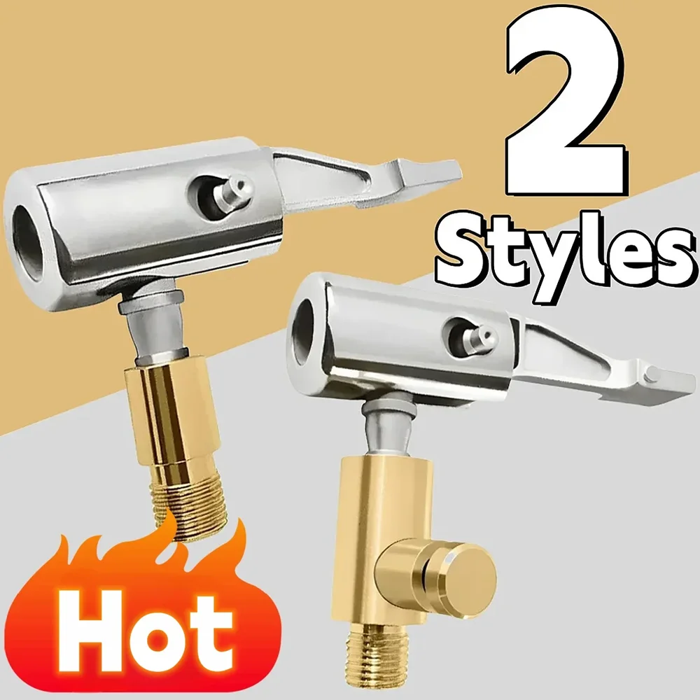Car Tire Inflatable Pump Multifunctional Air Pumps Chuck Compressor Tyres Inflator Tyre Chucks Barb Connector Auto Repair Tools